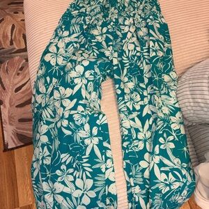 Honolua Surf Co. Women's Teal Pants